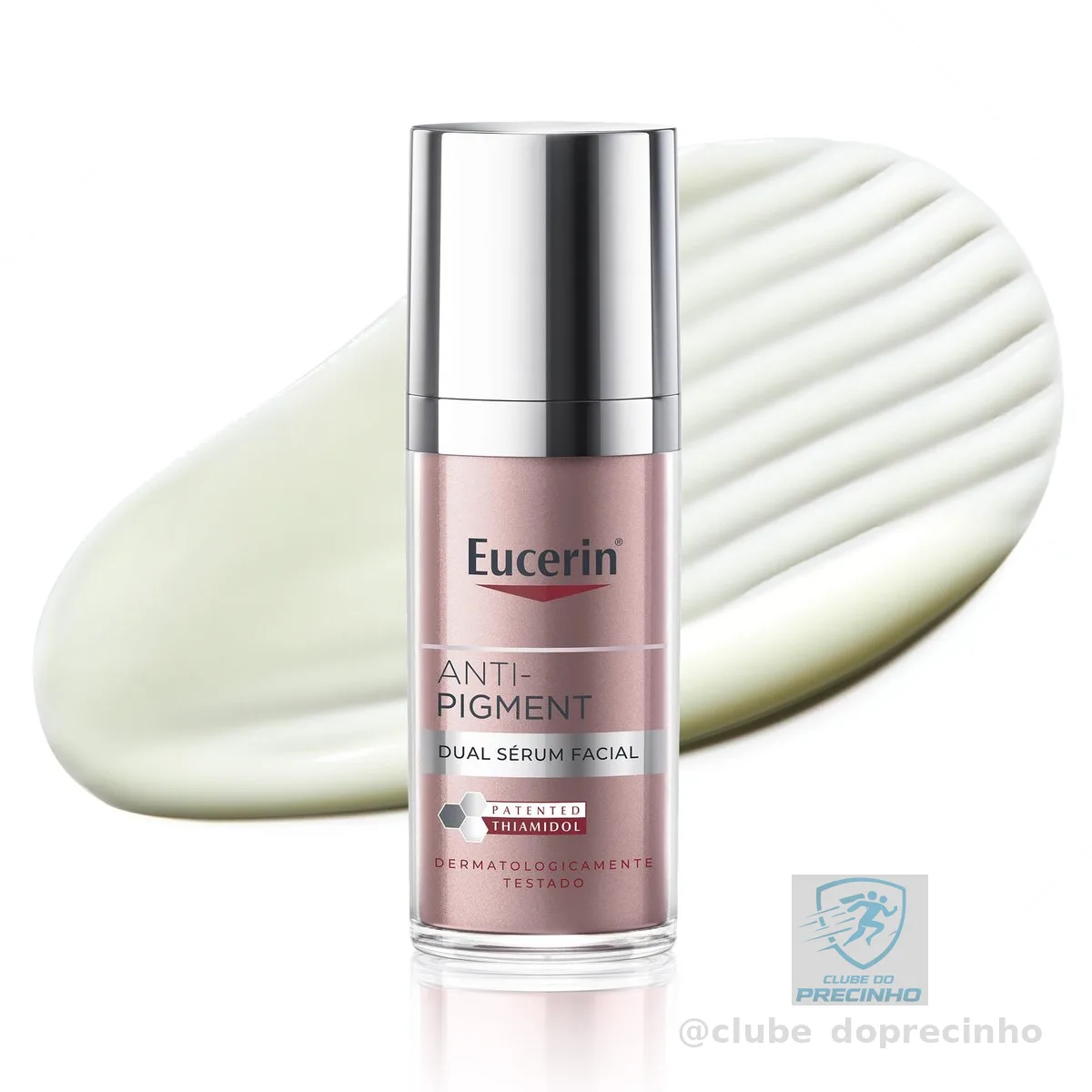 EUCERIN Dual Sérum Facial Antimanchas e Anti-idade 30ml, Anti-Pigment, Clareador, Thiamidol, Ácido Hialurônico