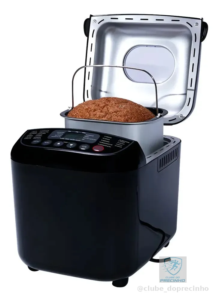 Panificadora 19 Programas Gallant 600w Preta