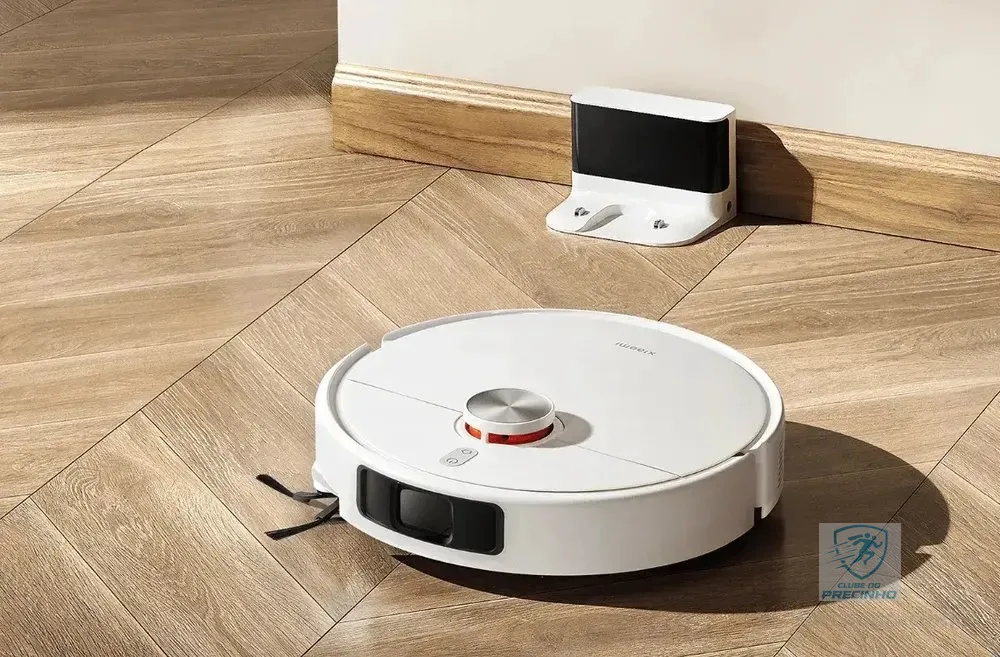 Robô Aspirador Xiaomi S40 Pro Alexa E Google Branco BIVOLT