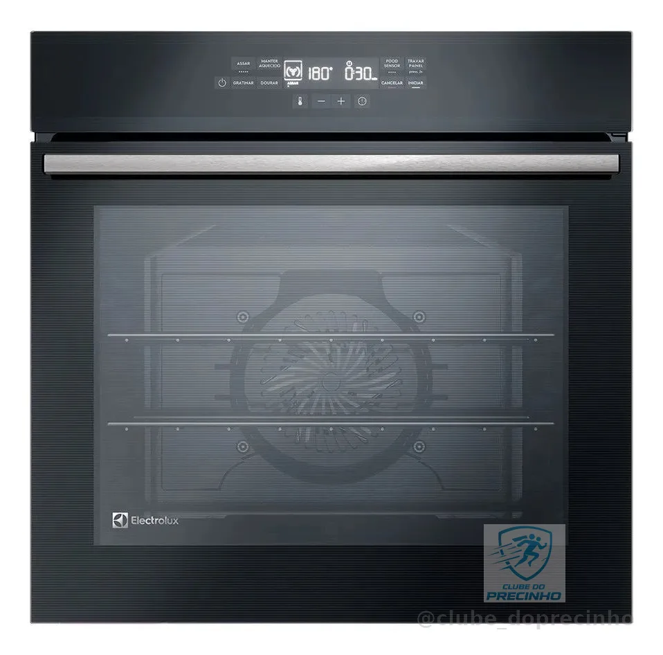 Forno De Embutir Electrolux Elétrico 80l Experience Com Food Cor Preto