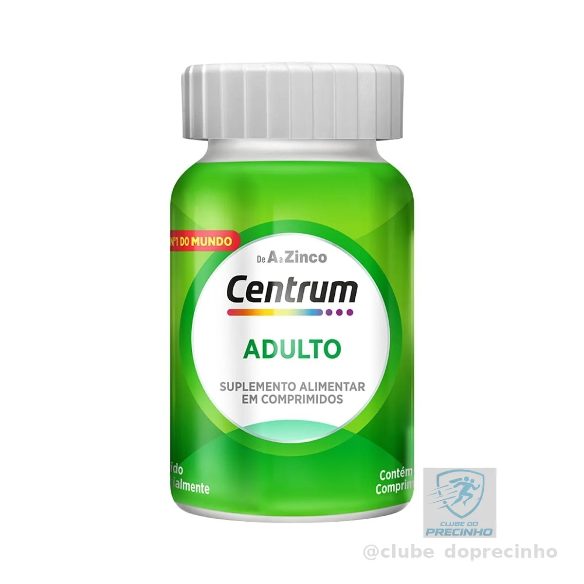 Centrum NOVO Adulto Multivitaminico Diário Adulto de A a Z, com Magnesio e Vitamina D, 60 comprimidos