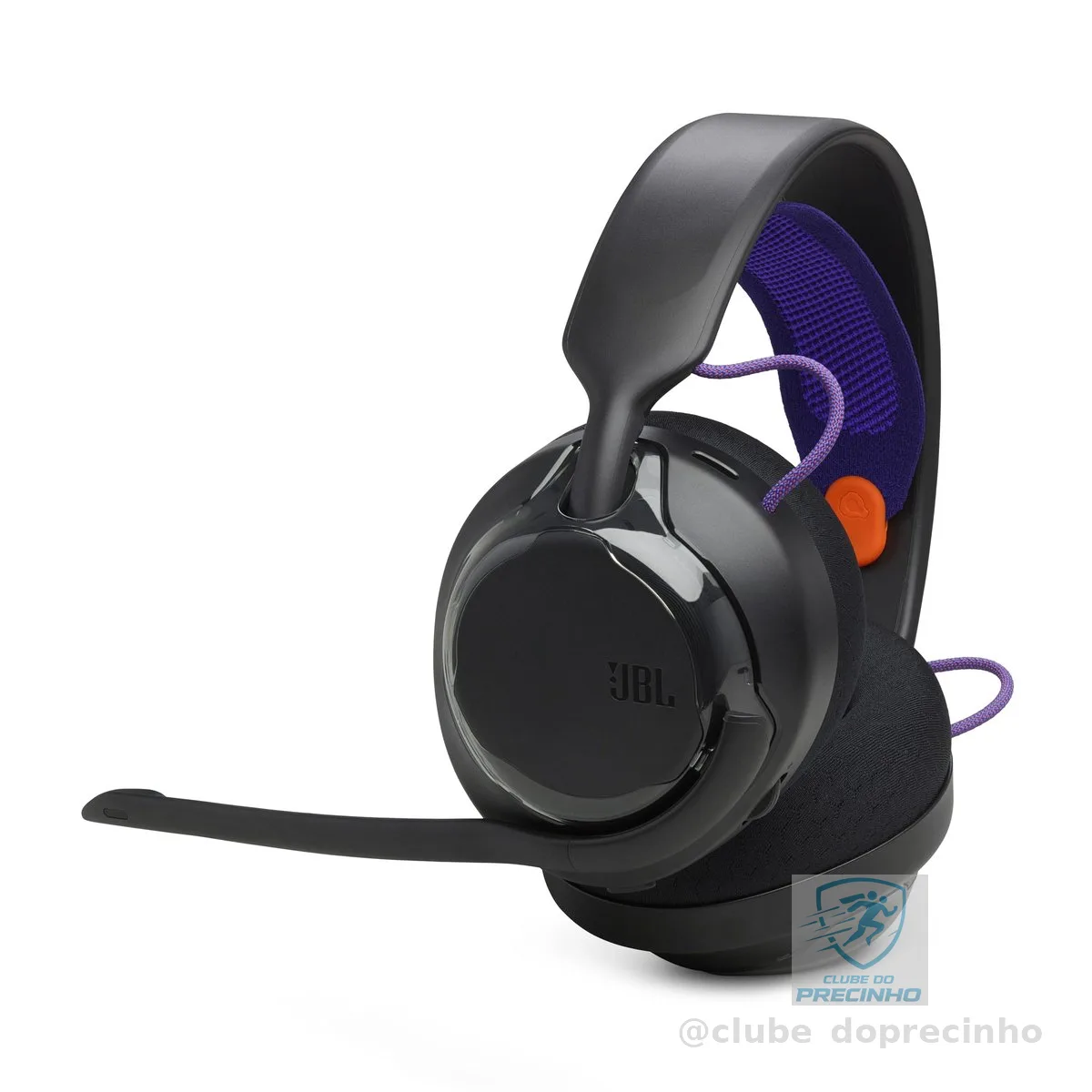 JBL, Fone de Ouvido Gamer, Headset, Quantum 250, Cancelamento de Ruído - Preto
