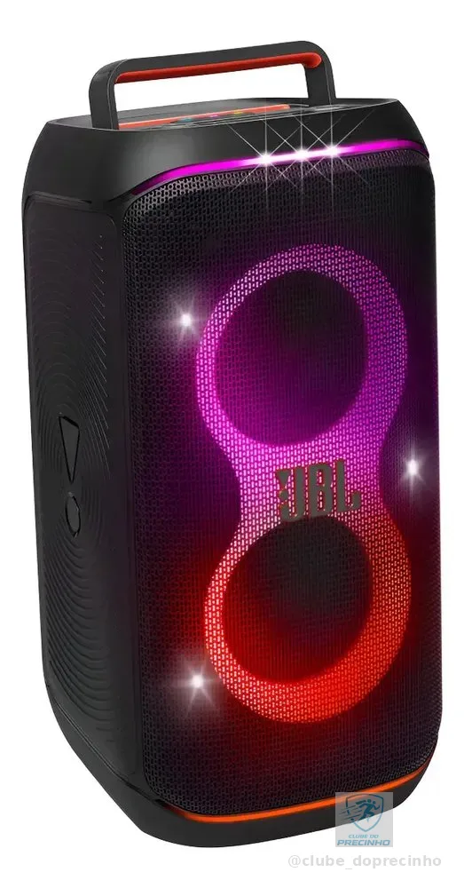 Caixa De Som Jbl Partybox Club 120 Bluetooth 160w Cor Preto