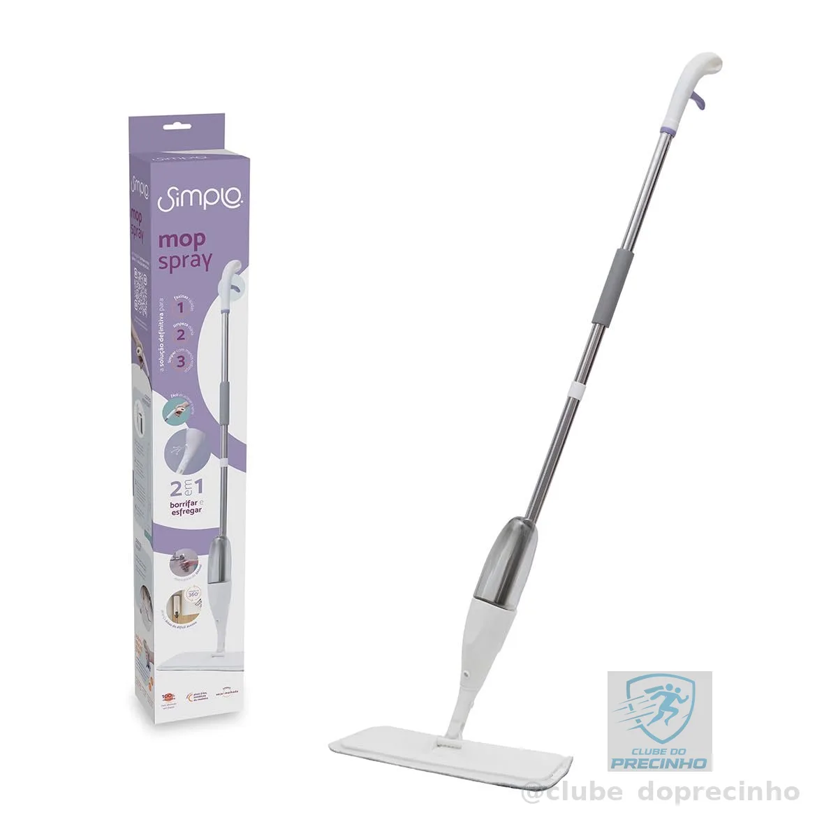 Simplo - Mop Spray com Gatilho e Dispenser
