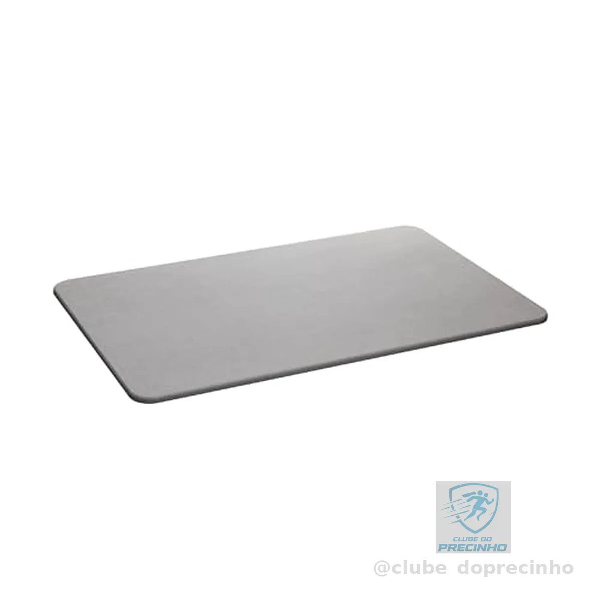 LYOR - Tapete de Pedra Diatomita para Banheiro Cinza 60cm x 39cm