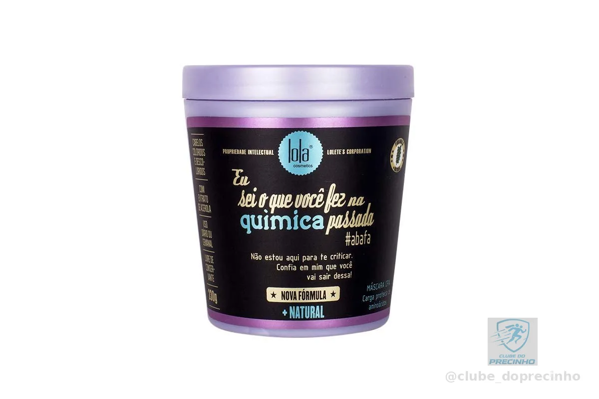 Eu Sei O Que Você Fez na Química Passada Máscara Capilar 230g , Lola Cosmetics