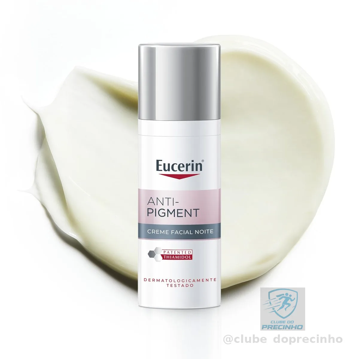 EUCERIN Creme Facial Antimanchas Noite 50ml, Anti-Pigment, Clareador, Thiamidol, Noturno