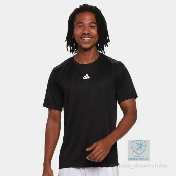 Camiseta Adidas Treino Básica Masculina