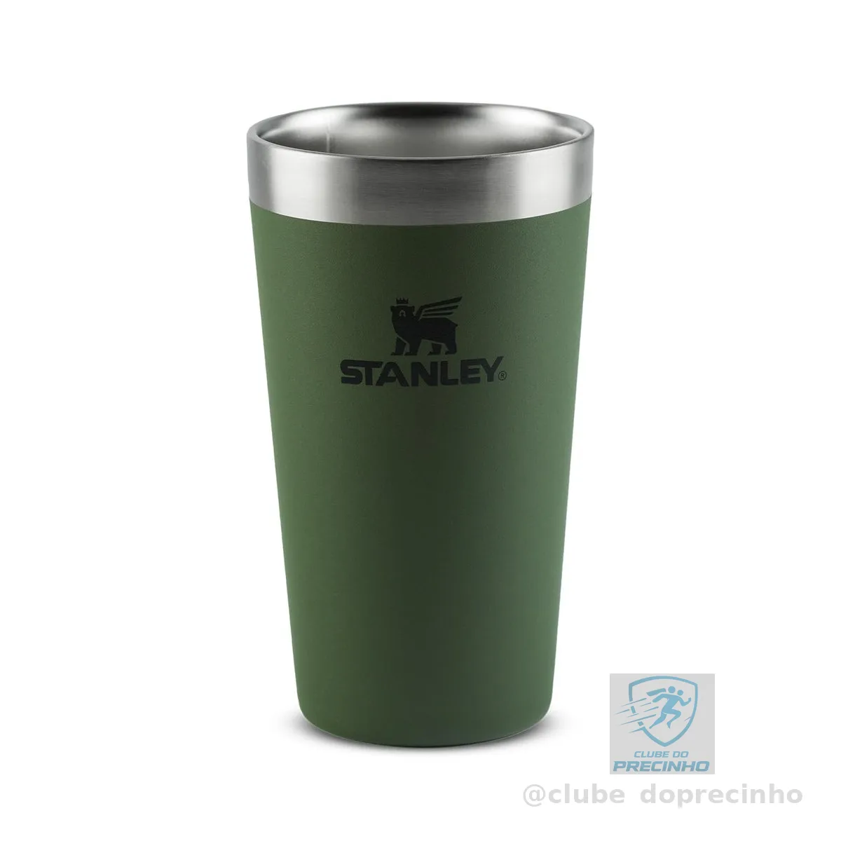 Stanley - Copo Térmico Texturizado para Cerveja, 354ml, para Bebidas Quentes ou Frias, Dried Pine