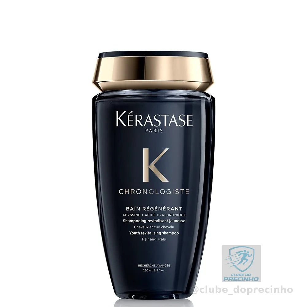 Shampoo Hidratante Regenerador Kérastase Chronologiste Bain Régénérant, 250ml
