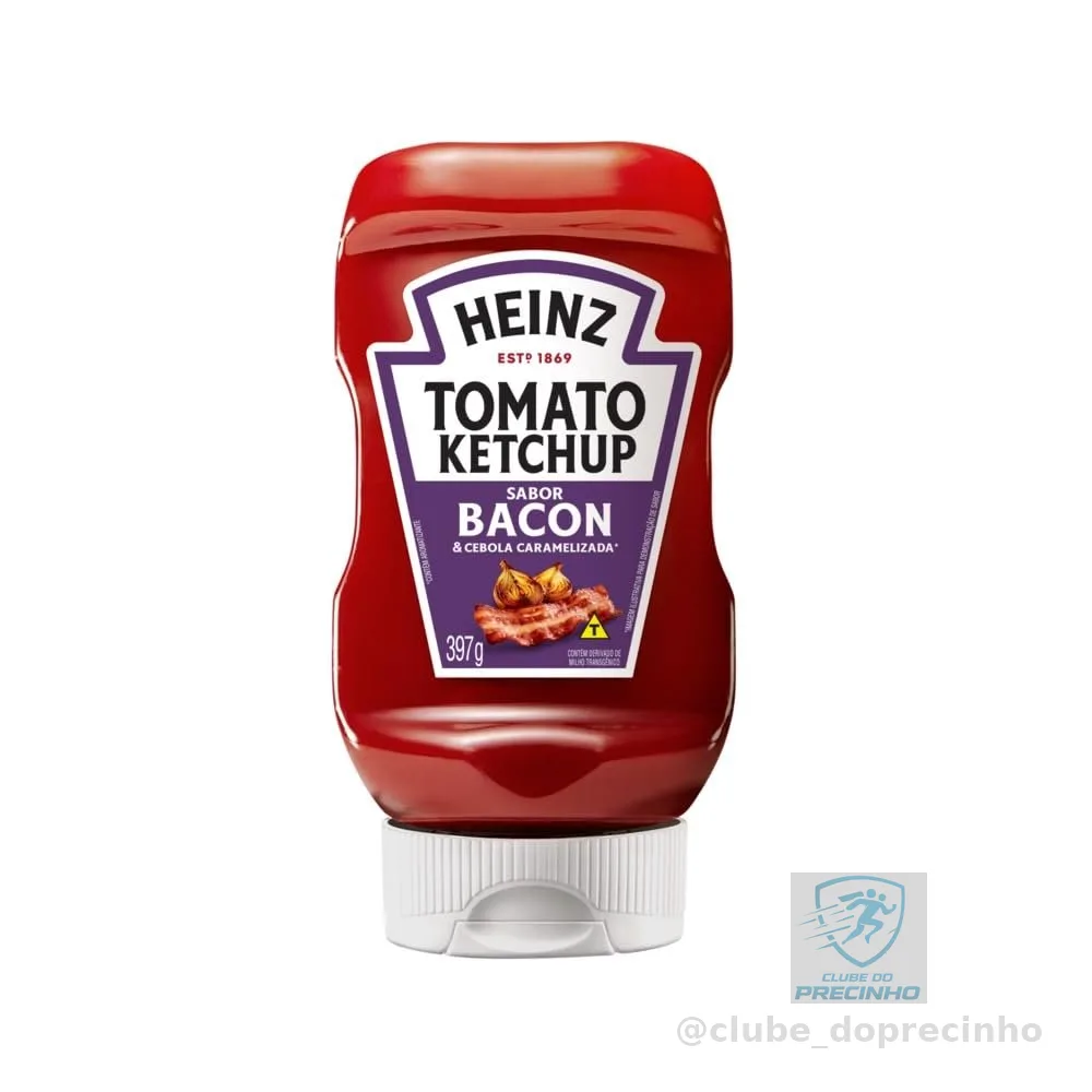 Heinz Ketchup Bacon & Cebola Caramelizada 397g