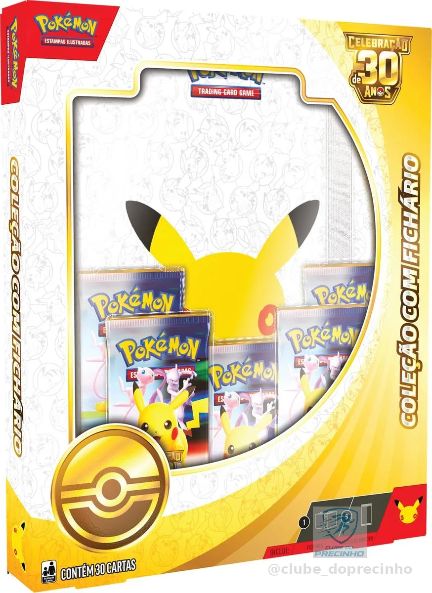 Pokémon TCG: 30th Celebration - Binder Collection PT-BR