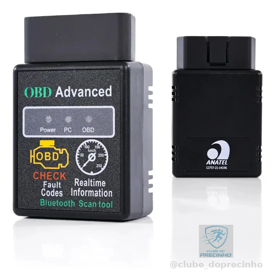 Scanner Obd2 Elm327 Automotivo Bluetooth Obd Advanced V2.1
