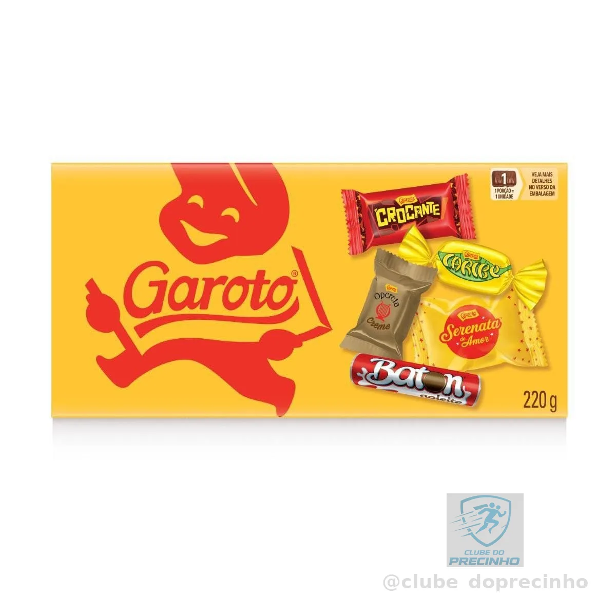Bombom GAROTO Sortido Caixa 220g