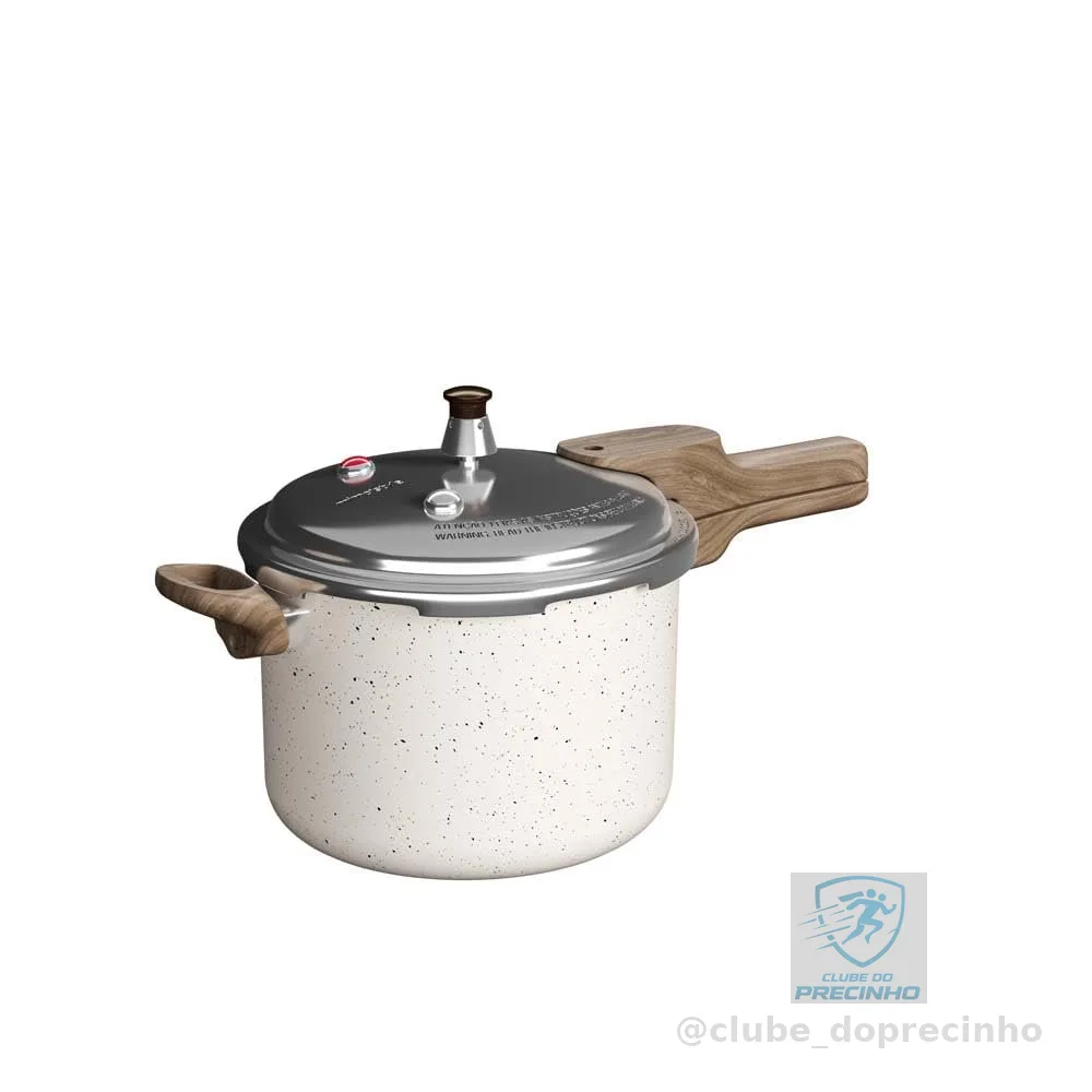 Mimo Style Panela de Pressão PressCook Marmol, Antiaderente 6,8l