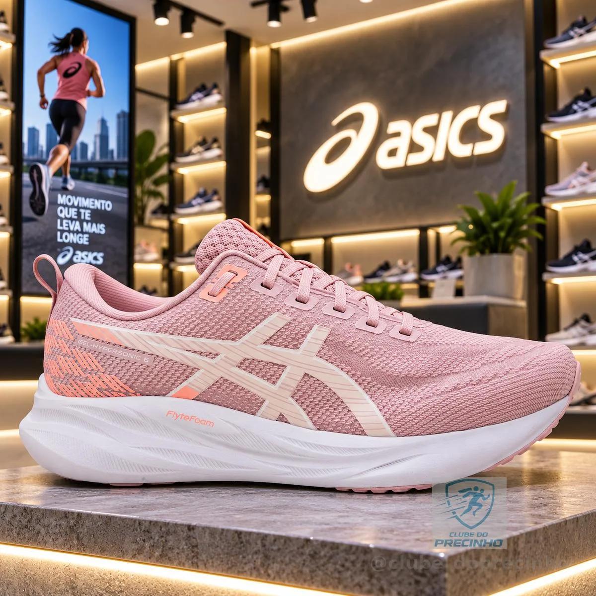 Tênis Asics Gel-Hypersonic 6 - 34 ao 37