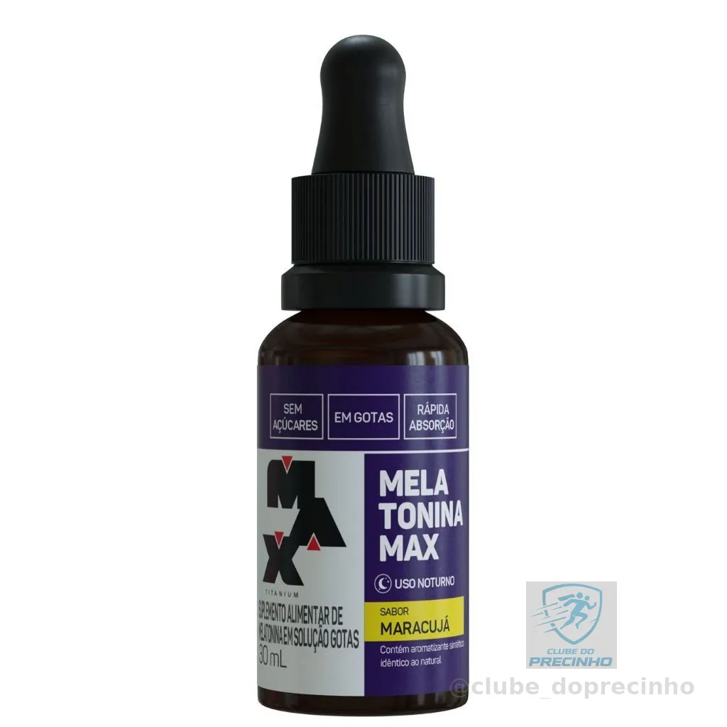 Melatonina Max - 30ml - Max Titanium