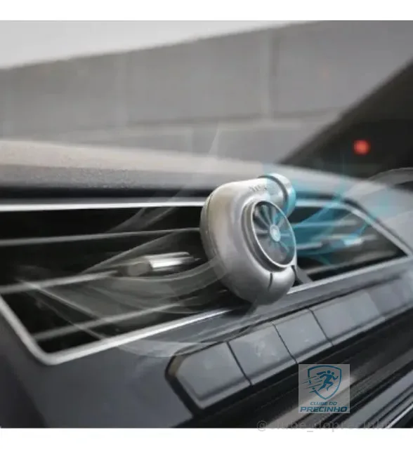Aromatizante Automotivo De Turbina Que Gira Universal Brinde