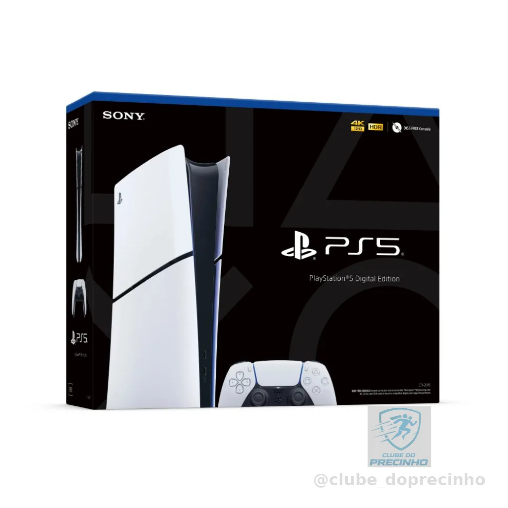 Console PlayStation 5 Slim Edição Digital 825GB - PS5