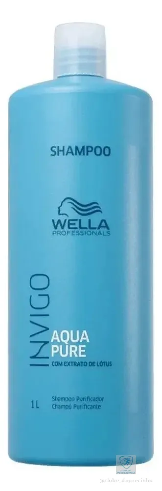 Wella Pro Invigo Aqua Pure - Shampoo 1000ml