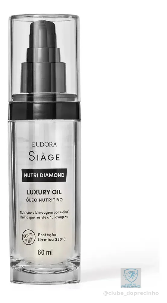 Eudora Siàge Nutri Diamond Óleo Nutritivo 60ml