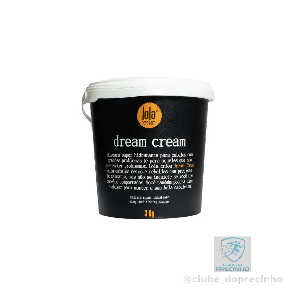 Dream Cream Máscara Profissional 3kg , Lola Cosmetics