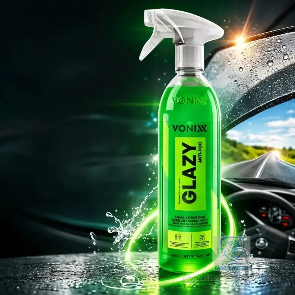 Glazy Anti Fog Para Veículo Vonixx Vidro Spray Espelho