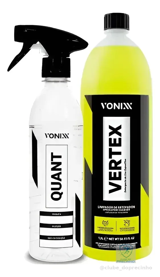 Kit Vertex 1,5l Vonixx Limpador De Estofados