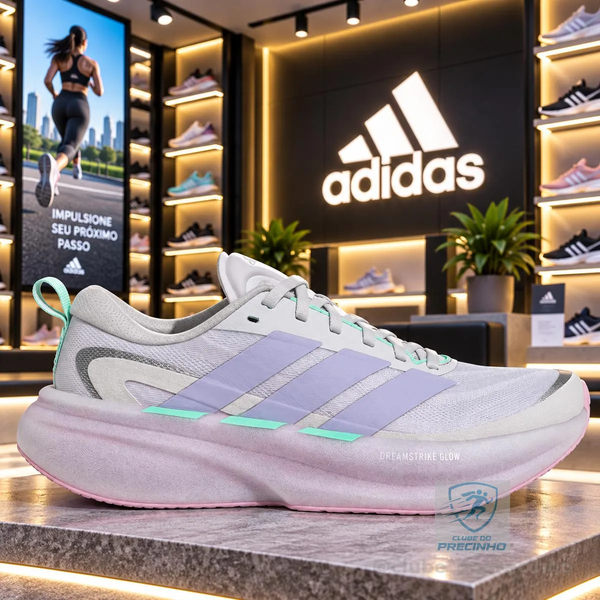 Tênis Adidas Supernova Glide - 34, 35, 37 e 39
