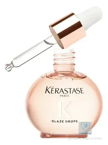 Óleo Capilar Kérastase Gloss Absolu Glaze Drops, Brilho Intenso Para Cabelos, Controle de Frizz, 45ml