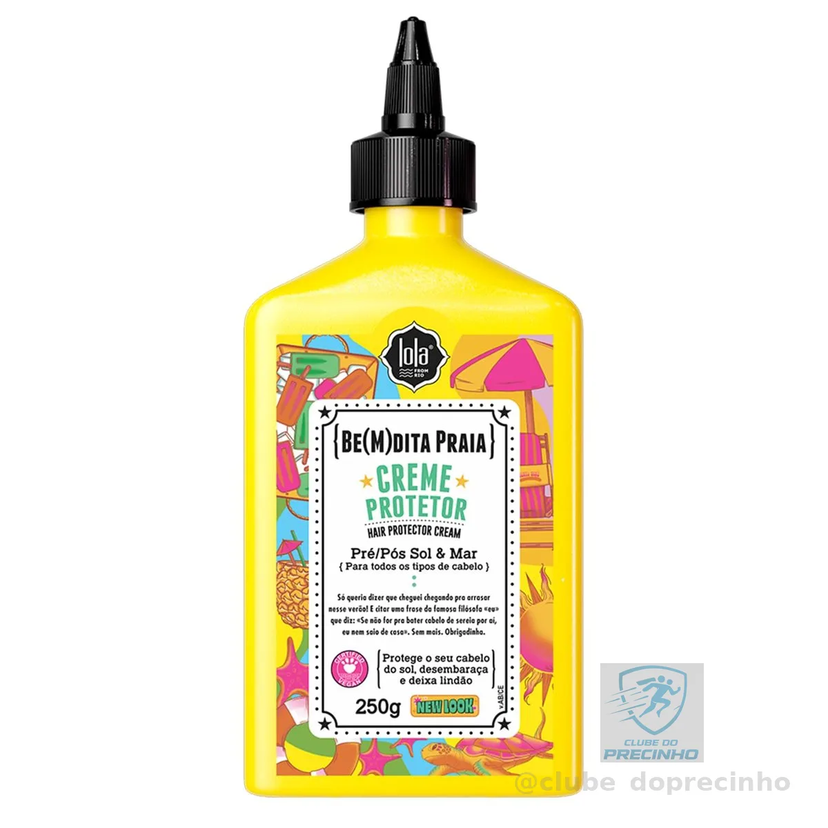Bem dita Praia, Creme protetor, Lola Cosmetics