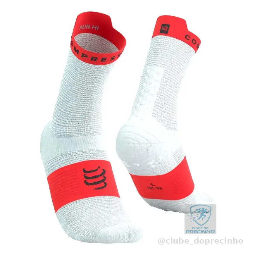 Meia De Compressão Cano Médio -  Run Hi V4.0 Compressport