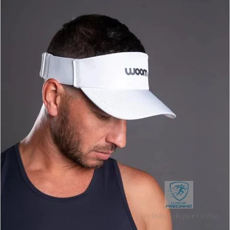 Viseira Woom Running Aero Fast Branco