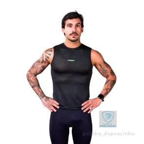 Base Layer Cycling Woom PRIMA Preto Unissex