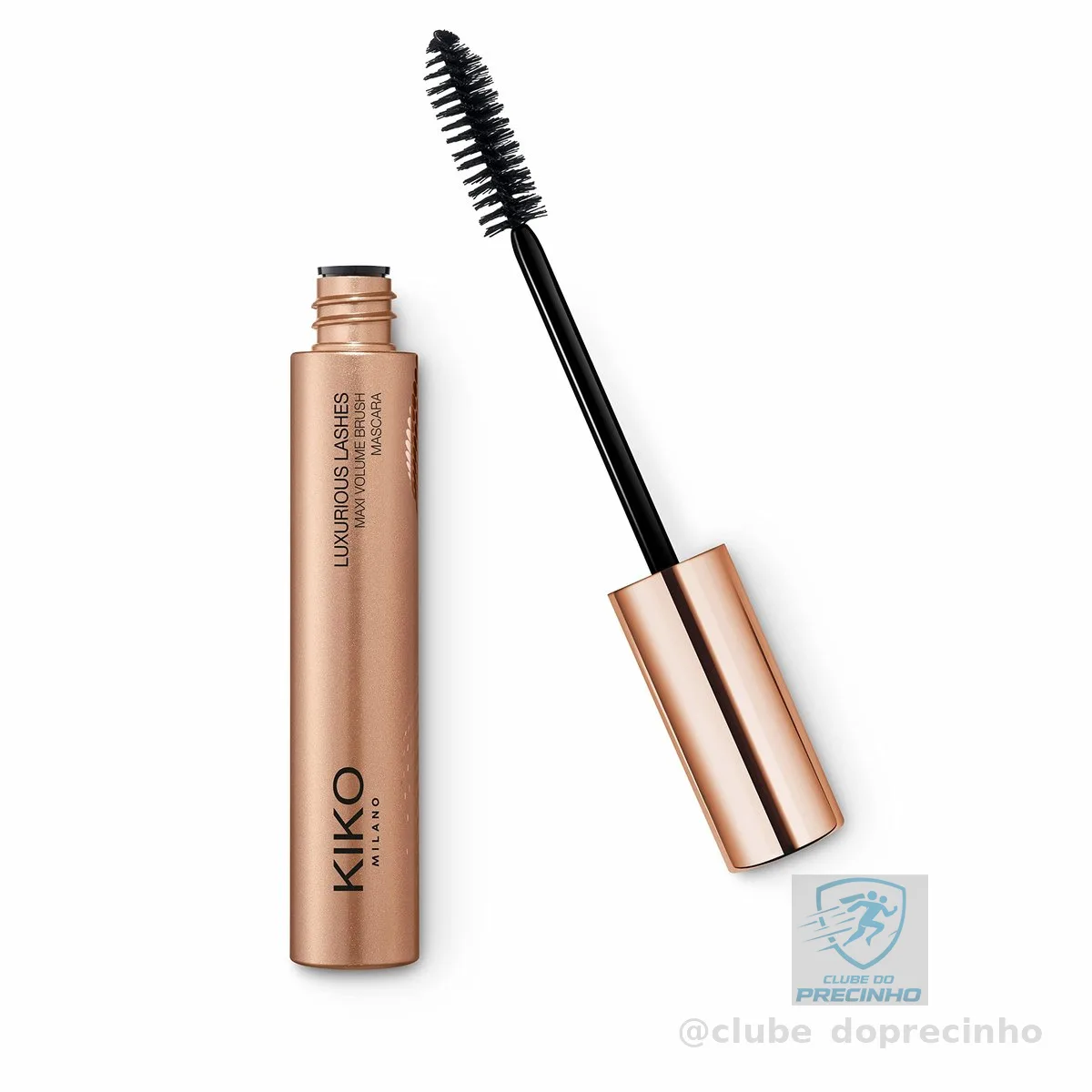 KIKO MILANO, New Luxurious Lashes Maxi Volume Brush Mascara, Rímel, Cor Preta