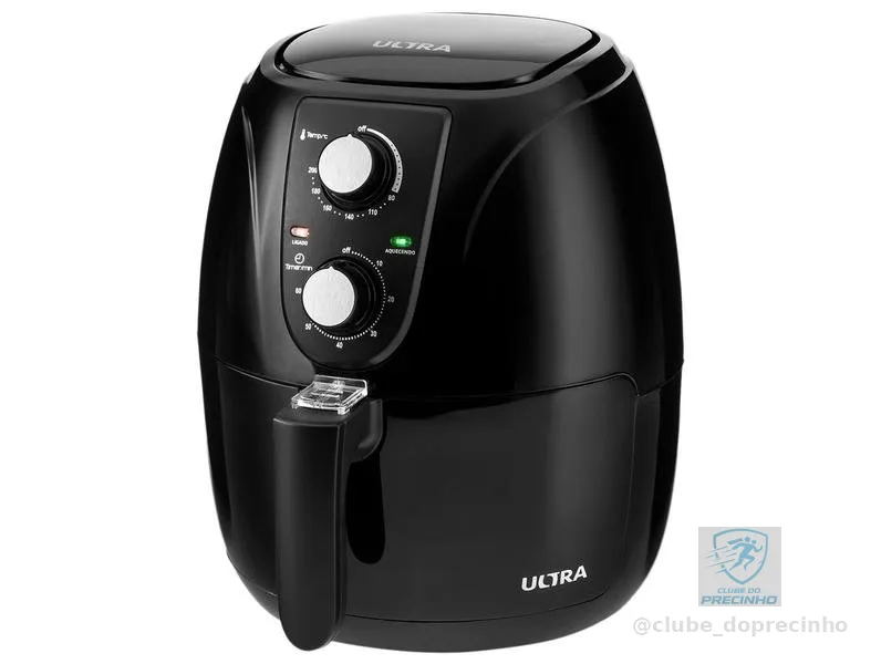 Air Fryer Ultra AF-UT-01 Preta com Timer 3,2L