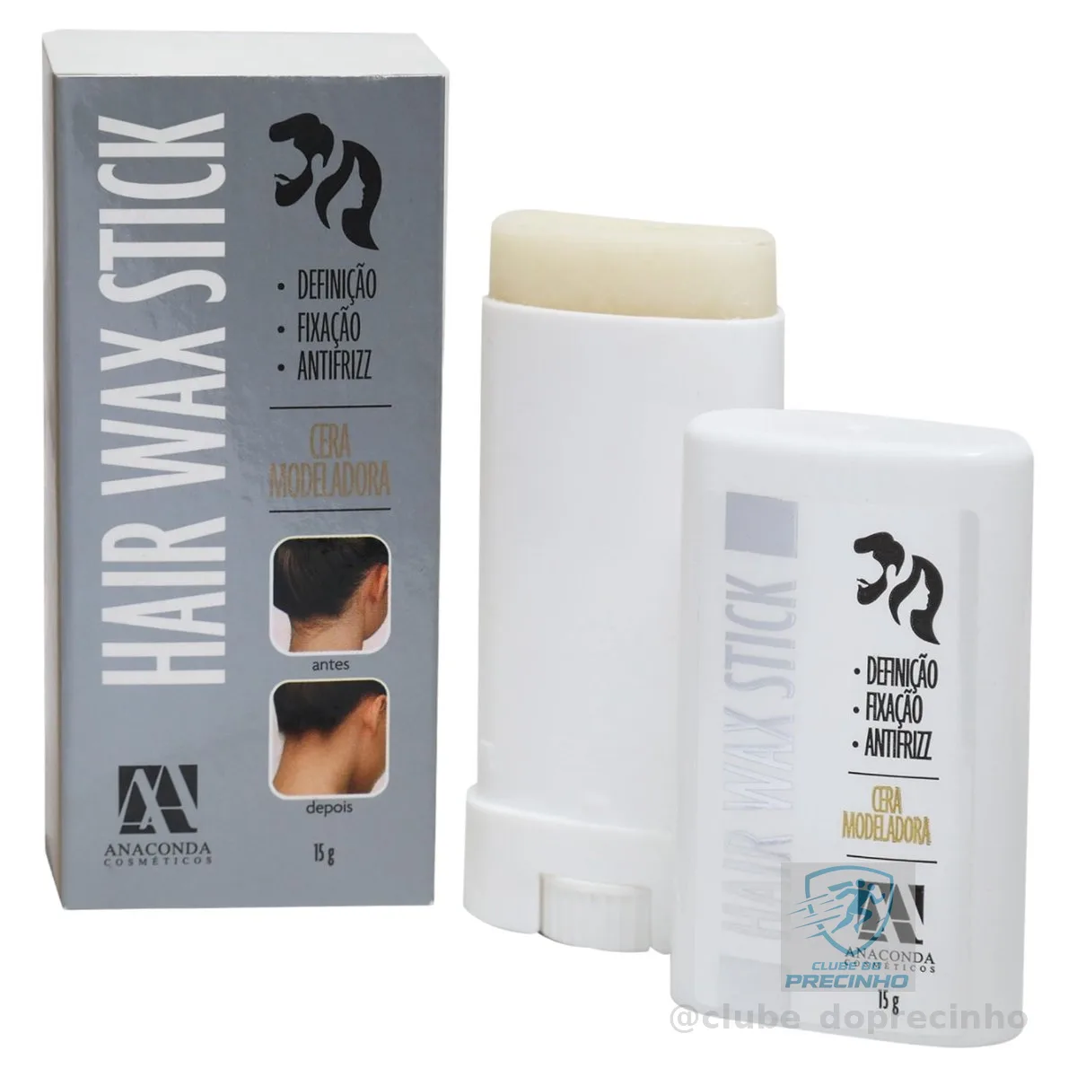Cera Modeladora Hair Wax Stick