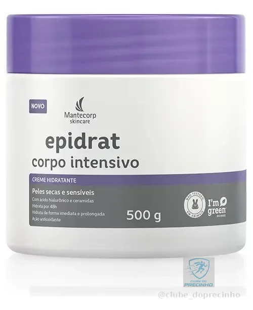Creme Hidratante Epidrat Corpo Intensivo 500g