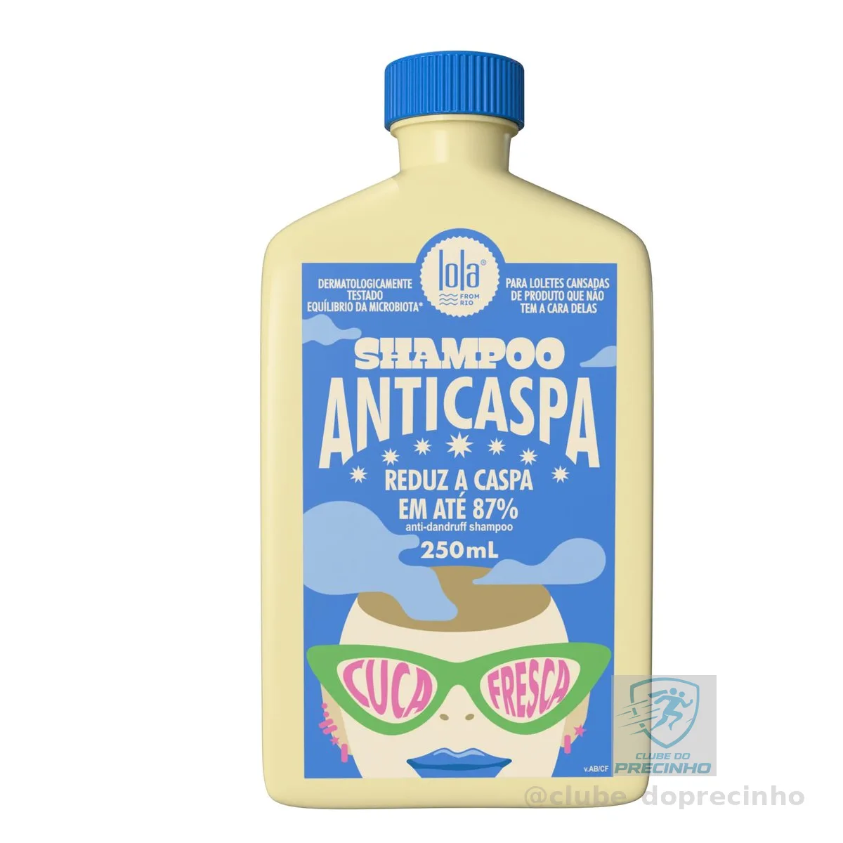 Shampoo Anticaspa Lola Cosmetics Cuca Fresca 250 ml