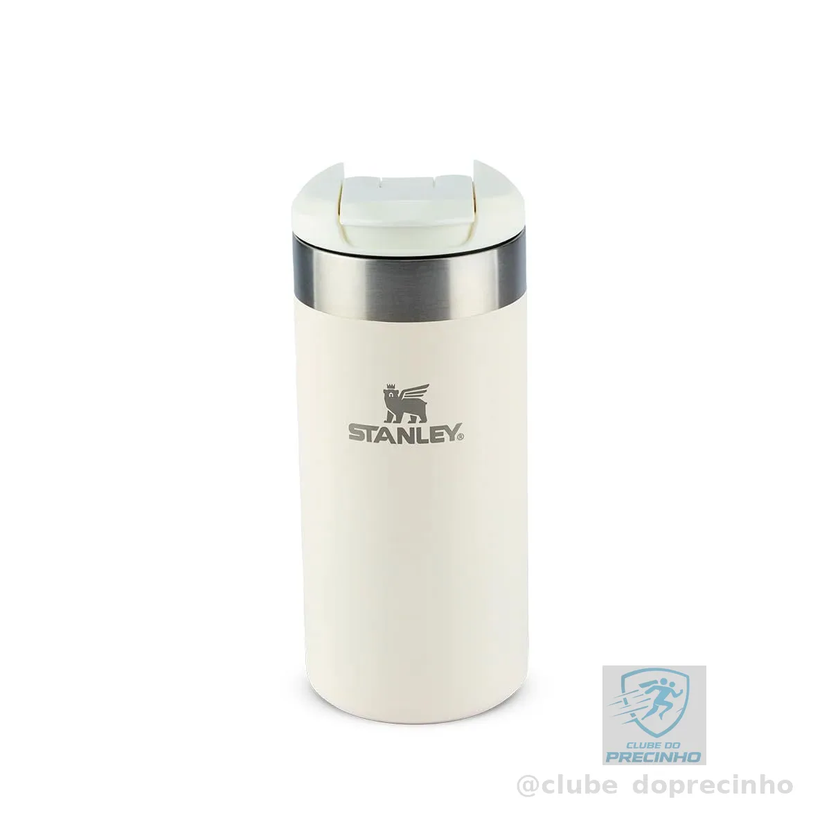 Stanley - Garrafa Térmica AeroLight Transit, garrafa isolada em vácuo para café, chá e bebidas, em aço inoxidável leve, 354ml, Cream