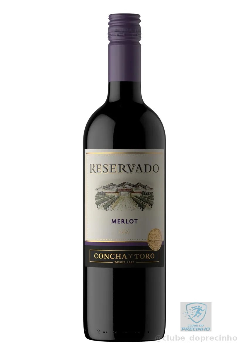 Concha y Toro Reservado Vinho Chileno Merlot 750ml