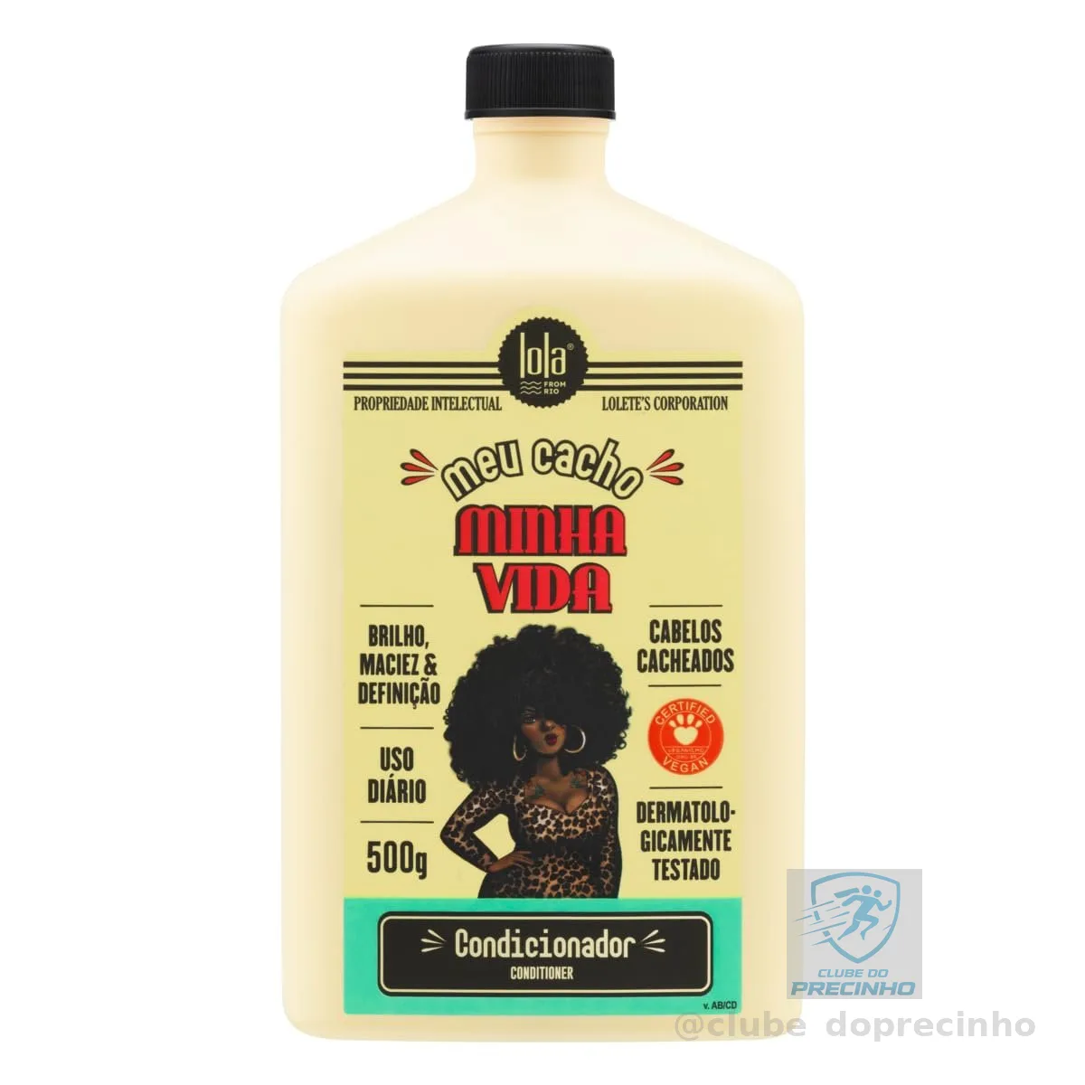 Meu Cacho Minha Vida Condicionador 500g , Lola Cosmetics