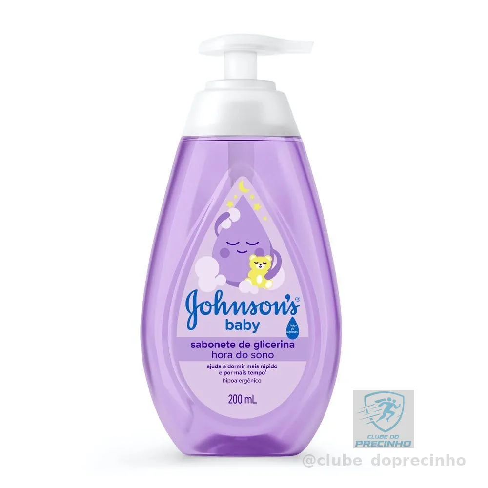 Sabonete Líquido Johnson's Baby Hora do Sono, 200ml