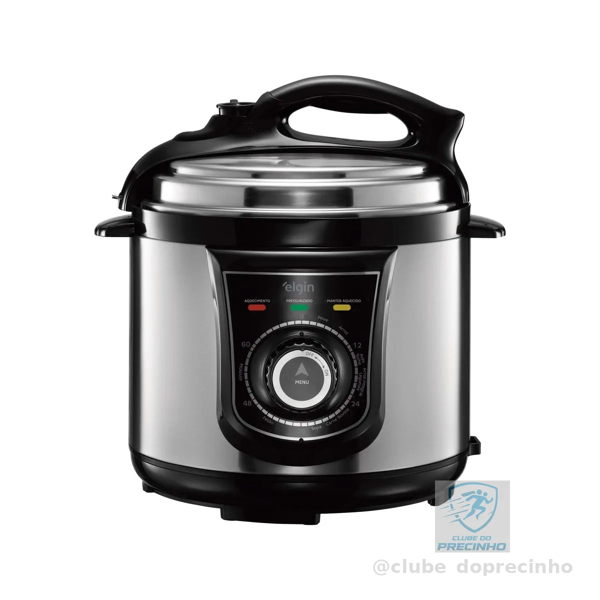 Panela de Pressão Elétrica Elgin 4 Litros Segura e Prática 840W 220V