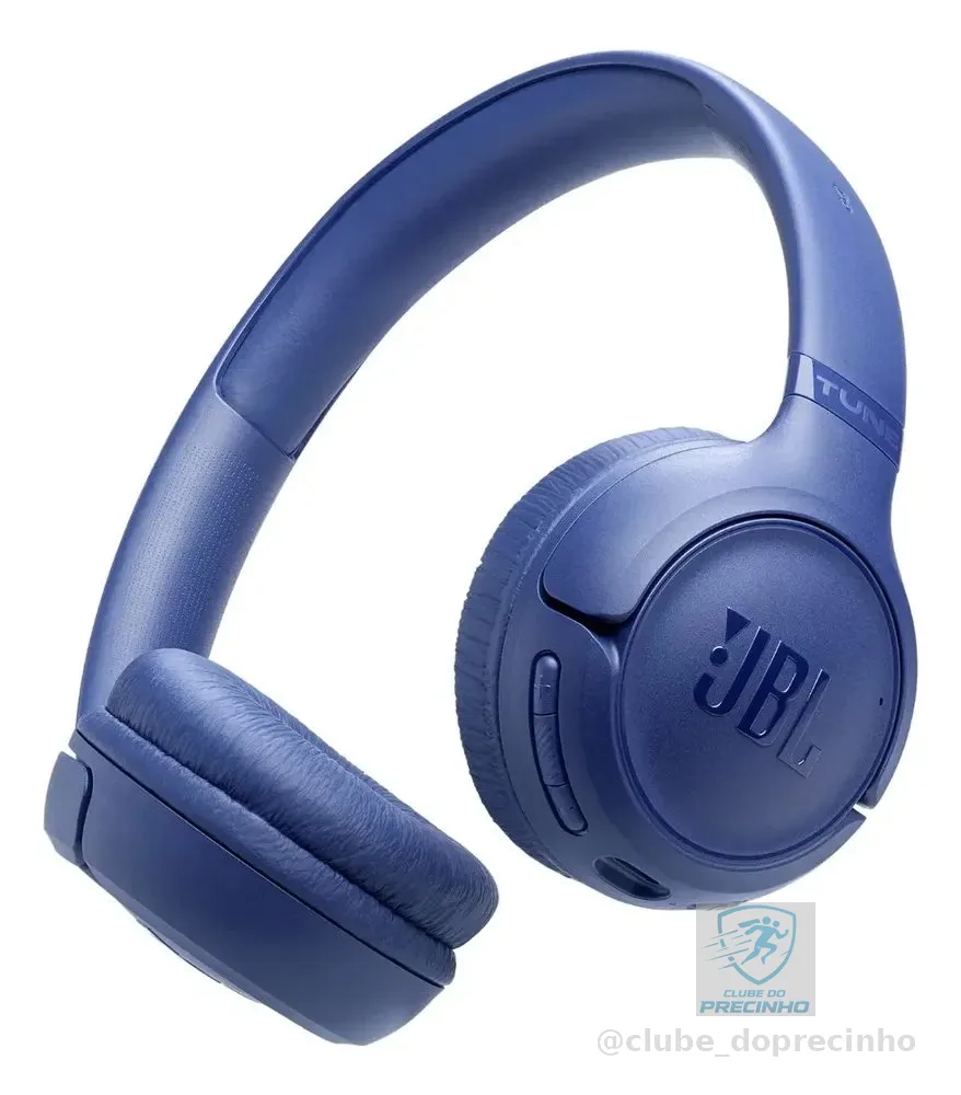 Fone De Ouvido Bluetooth Sem Fio Tune 530 Jbl - Azul Azul