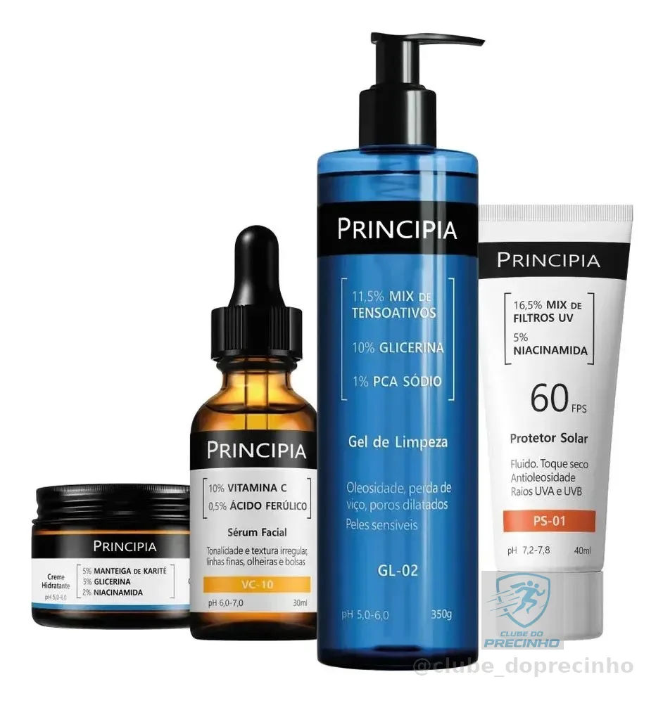 Principia Kit Essencial Gl-02+ Ch + Vc + Ps