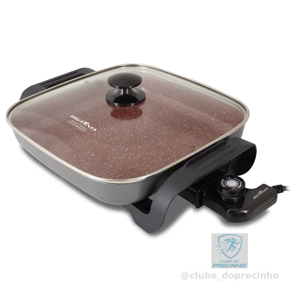 Panela elétrica, Bpe06, Red stone, 127v, Britânia
