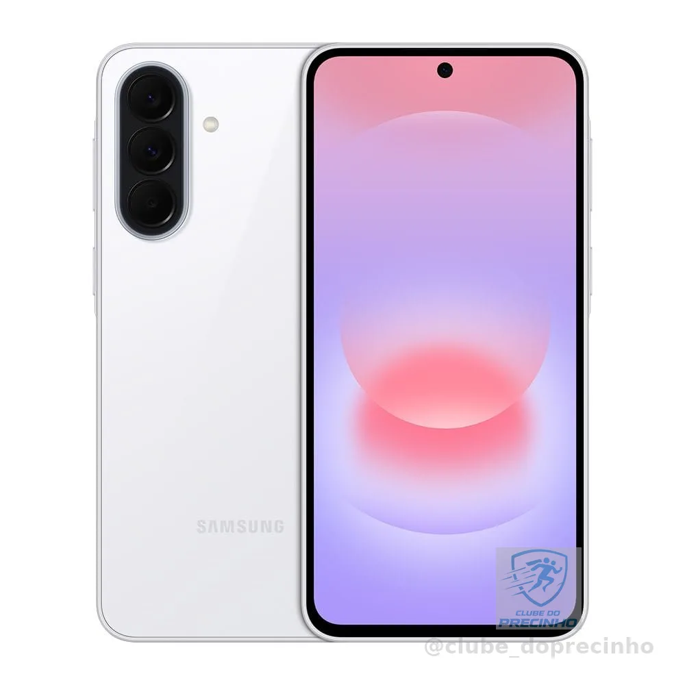 Celular Samsung Galaxy A37 5G 128GB, 6GB RAM, Câmera 50MP (Branco)