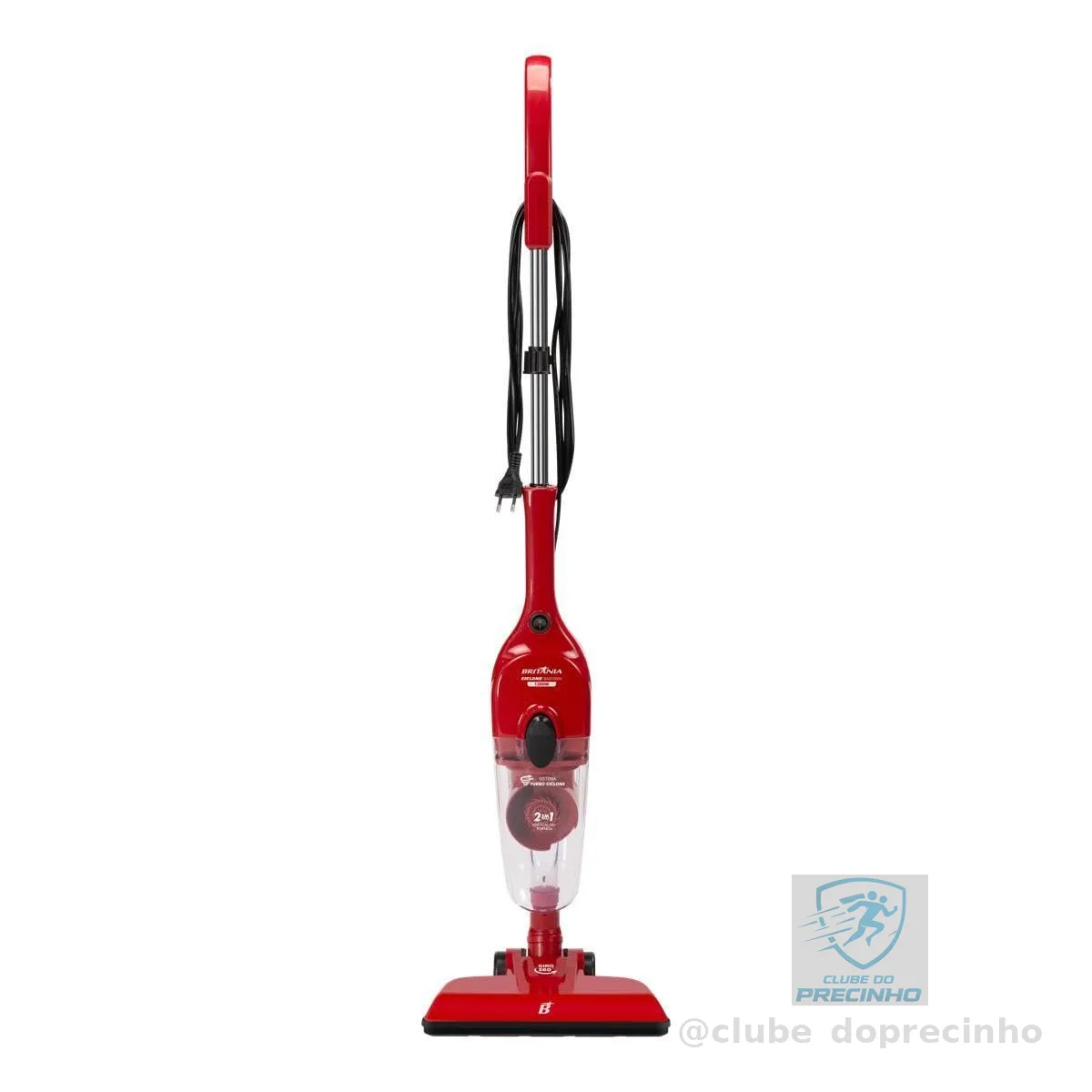 Aspirador de Pó Vertical Britânia Filtro Ciclone 1400W BAS1500V 127V