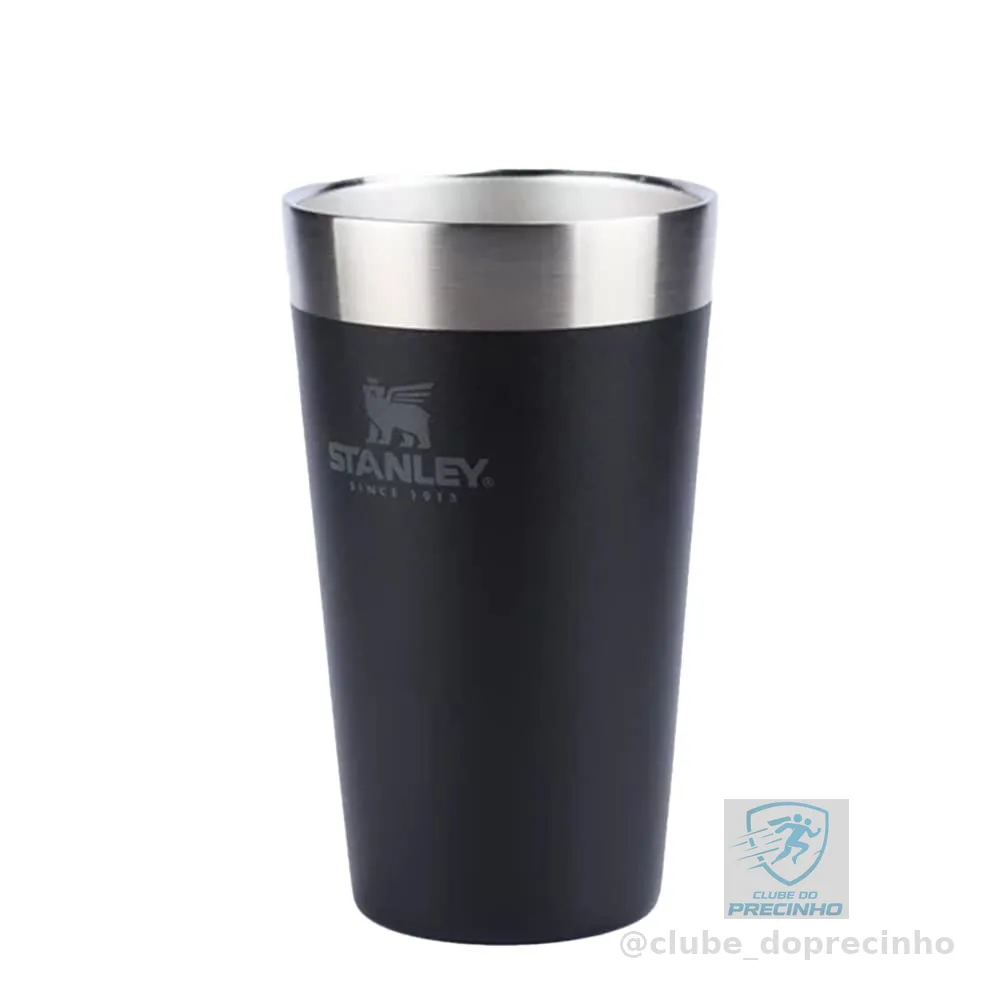 Stanley - Copo de cerveja isolado, copo empilhável Stay Chill de 473 ml, para bebidas quentes ou frias